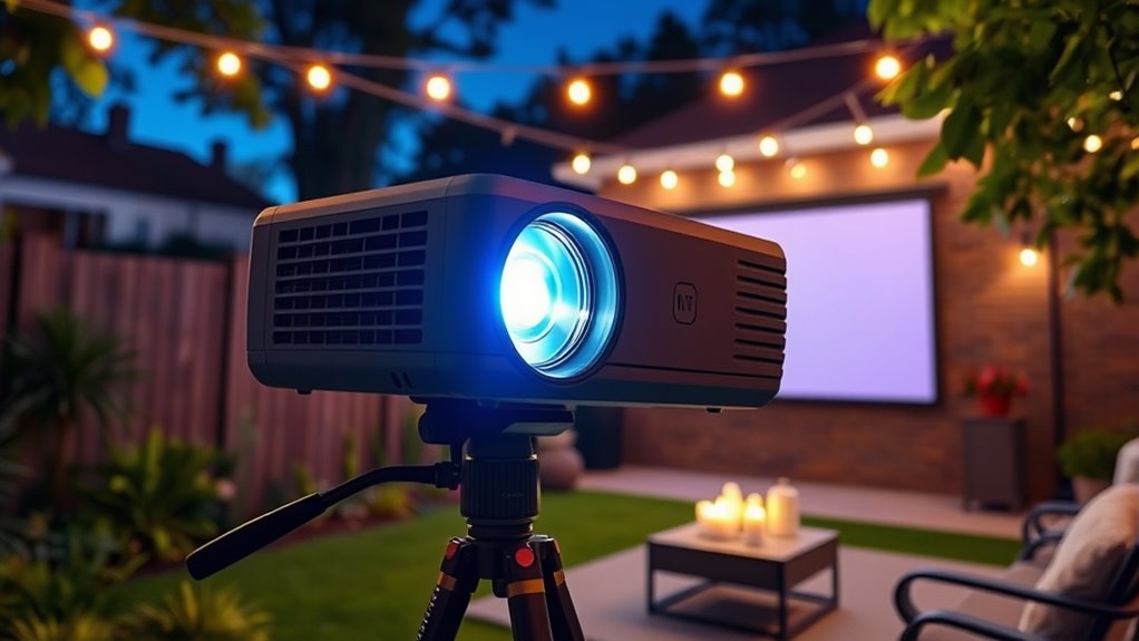outdoor projector selection criteria