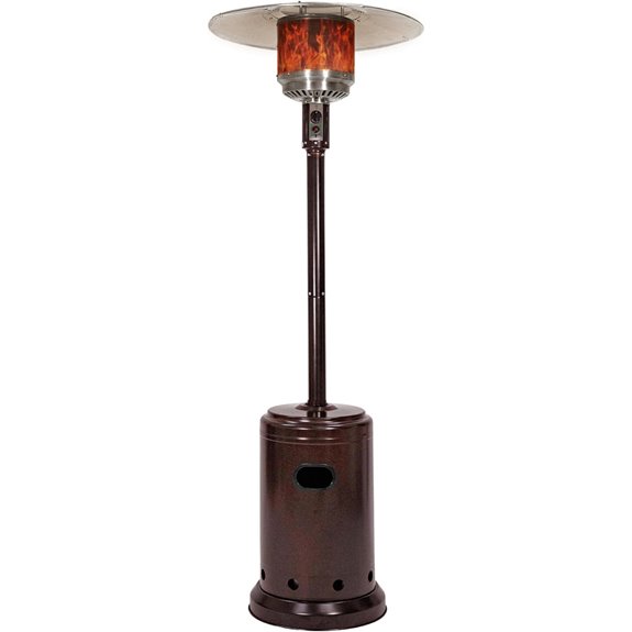 Amazon Basics Outdoor Propane Patio Heater with Wheels