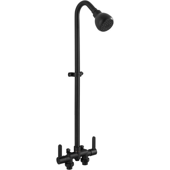 Aolemi Outdoor Shower Fixture Kit with Brass Valve