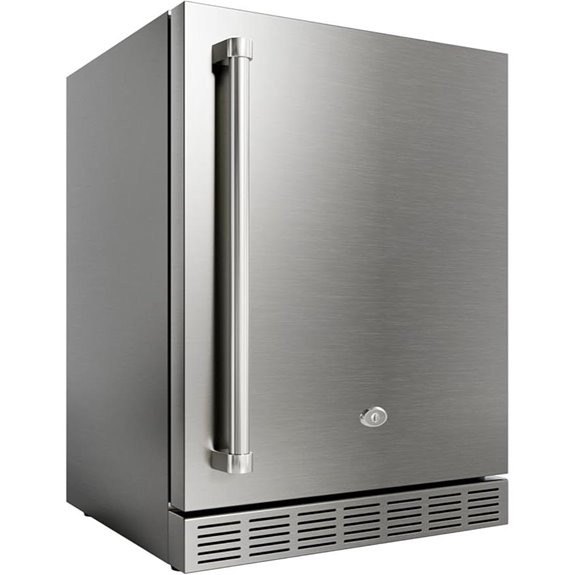 21-Inch Outdoor Stainless Steel Beverage Refrigerator
