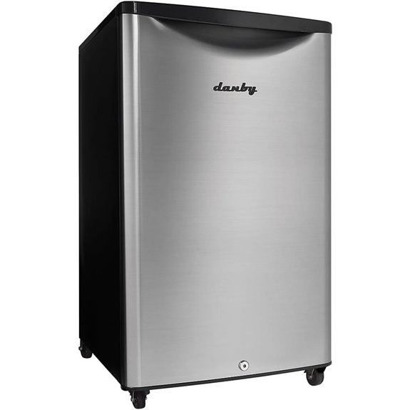 Danby 4.4 Cu.Ft. Outdoor Mini Fridge Stainless Steel