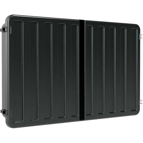 Weatherproof Outdoor TV Wall Mount with Cover (45-55 inch)