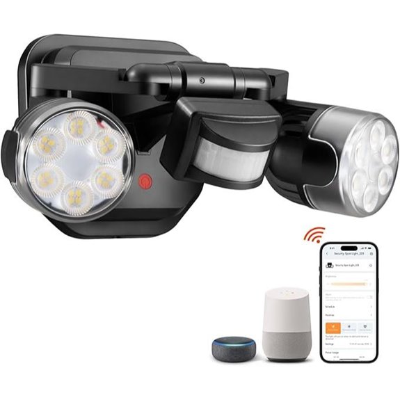 OREiN WiFi Outdoor Motion Sensor Security Light