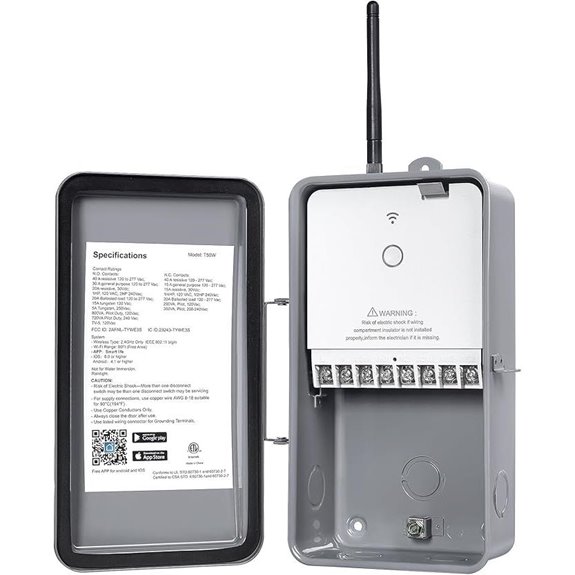 Suraielec WiFi Pool Timer 40A Outdoor Control