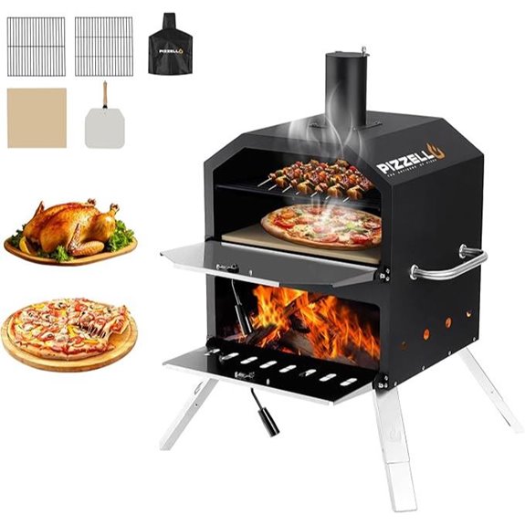 PIZZELLO 16 Outdoor Wood-Fired Pizza Oven