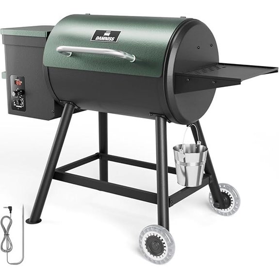 Pellet Smoker Grill Combo with PID Temperature Control