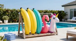 pool float storage solutions