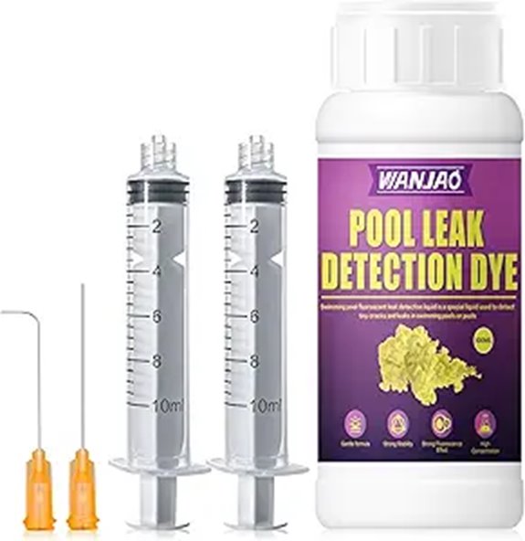 Pool Leak Detection Dye Kit for Pools and Spas
