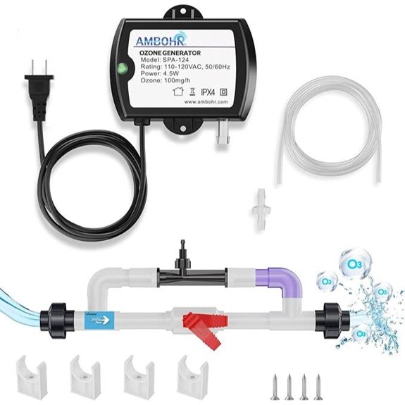 Venturi Ozone System Water Treatment Kit for Pools