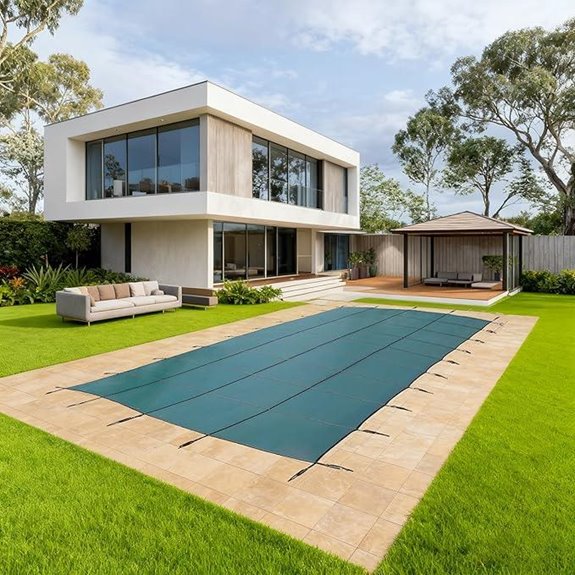 Pool Safety Cover for 18x36ft Inground Pools