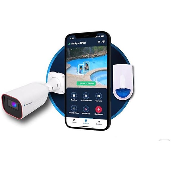 Pool Security Alarm System with Drowning Prevention