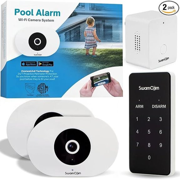 SwamCam Pool Alarm & Wi-Fi Camera System