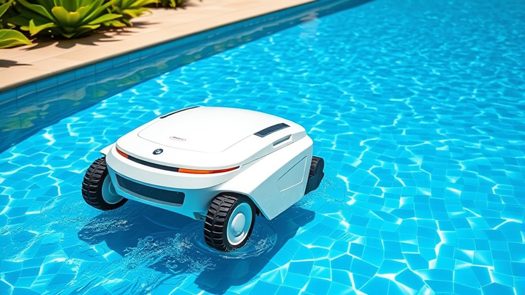 pool size navigation battery