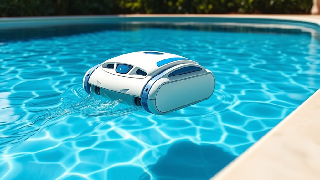 pool skimmer robot selection