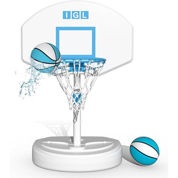 IGL Poolside Basketball Hoop with Accessories