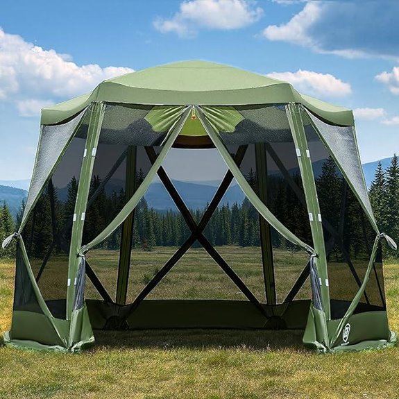 Ever Advanced Pop-up Screen House Tent for Camping