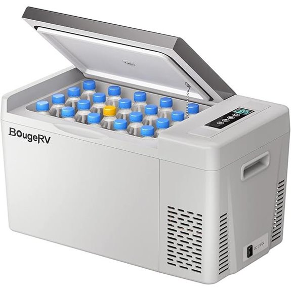 BougeRV 12V/110V Portable Car Refrigerator Cooler