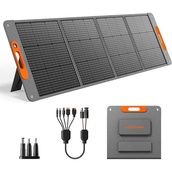 200W Foldable Solar Panel for Power Station