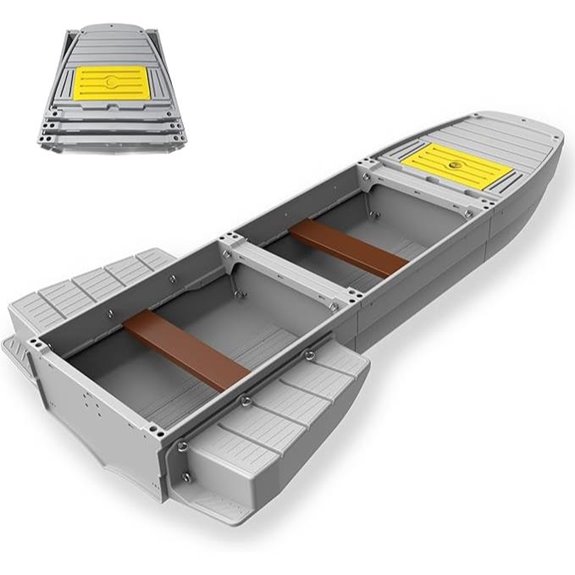 Folding Portable Fishing Boat for 2-6 People