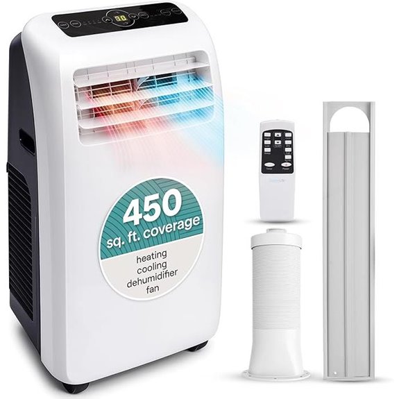 SereneLife 10,000 BTU Portable AC & Heater System