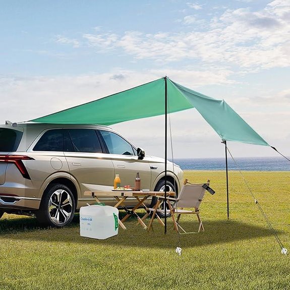 Portable Car Awning for Camping & Beach Activities