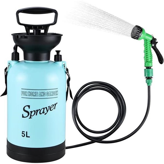 Finderomend Portable Camping Shower with 7 Spray Modes