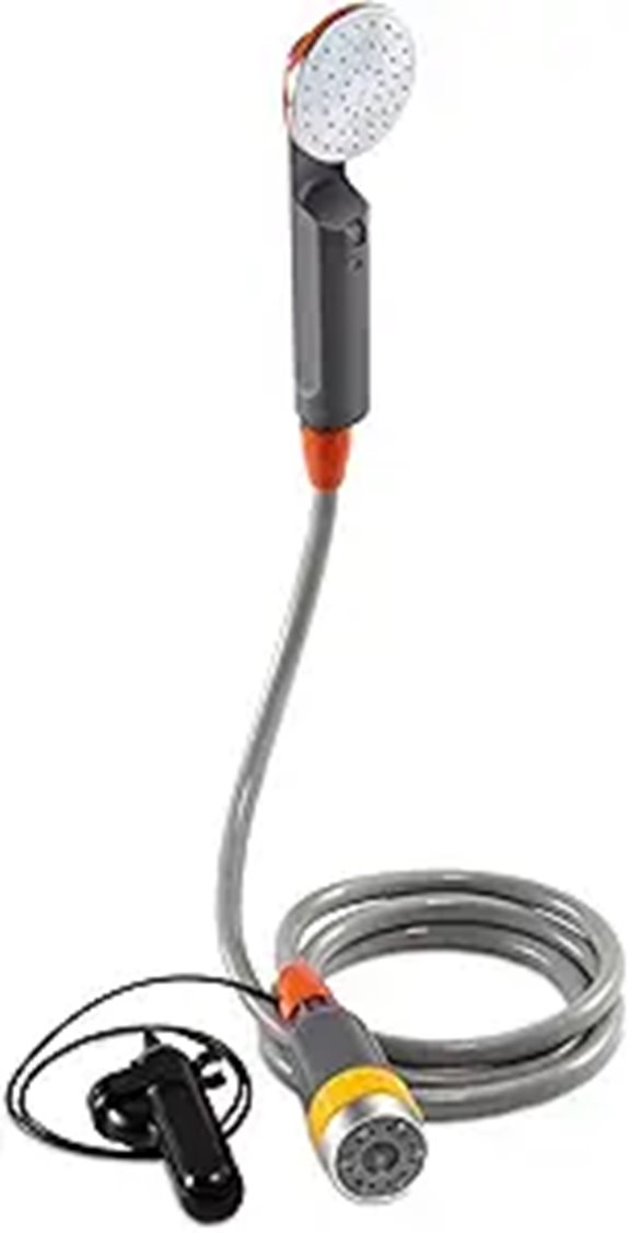 Ivation Portable Camping Shower with Pump and Hose
