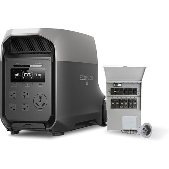 EF ECOFLOW DELTA 3 Portable Power Station with Solar