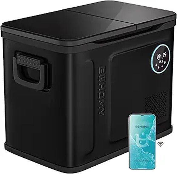 EUHOMY 48QT Dual Zone Portable Car Refrigerator