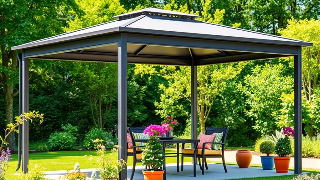portable durable weather resistant gazebo