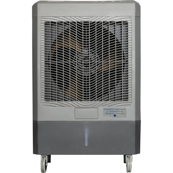 Hessaire MC61M 5,300 CFM 3-Speed Portable Evaporative Cooler