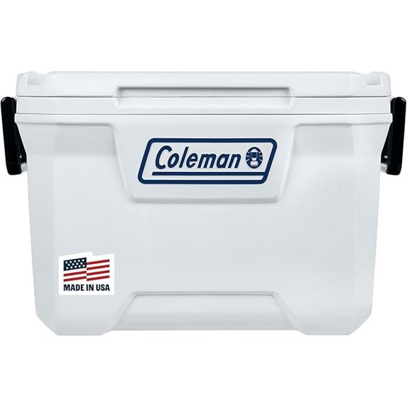 Coleman Marine Cooler with Insulation and Wheels