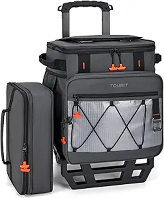 TOURIT 75 Can Rolling Cooler with Wheels