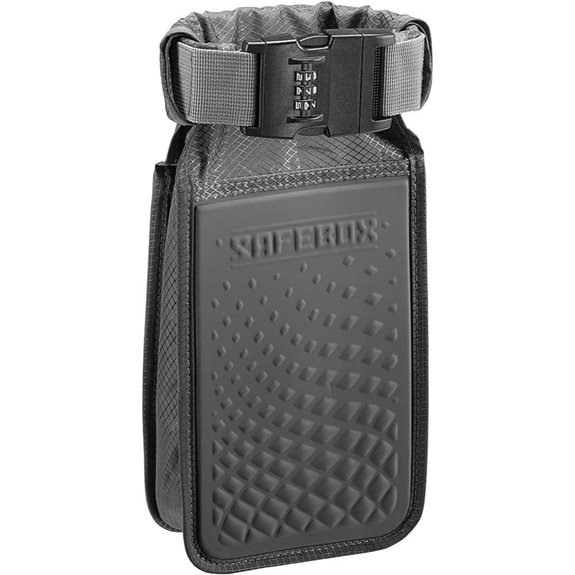 Lewis N. Clark Portable Safe with Anti-Theft Lock