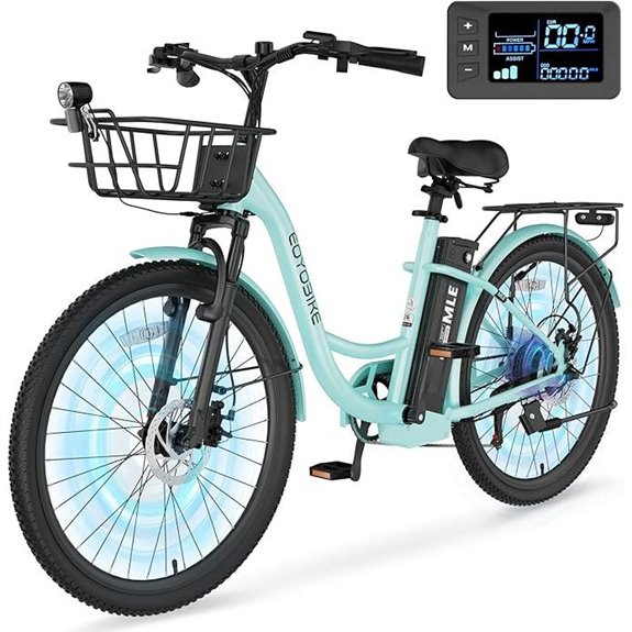 Mooncool Electric Bike for Adults 700W Peak Power