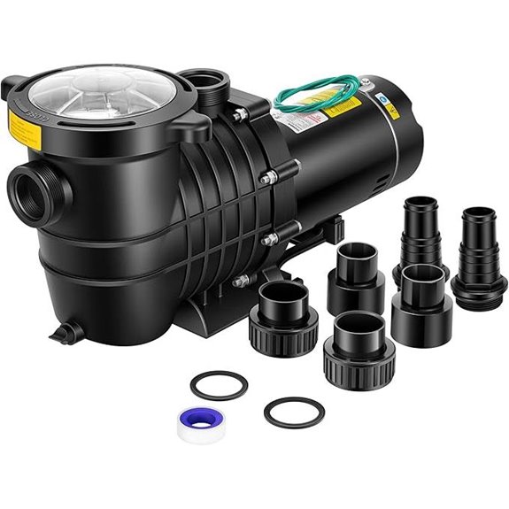 VIVOHOME 2.0HP Pool Pump with Strainer Basket