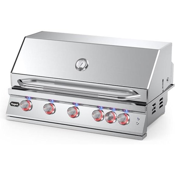 Hygrill Premium XTR 40-Inch Built-In Gas Grill