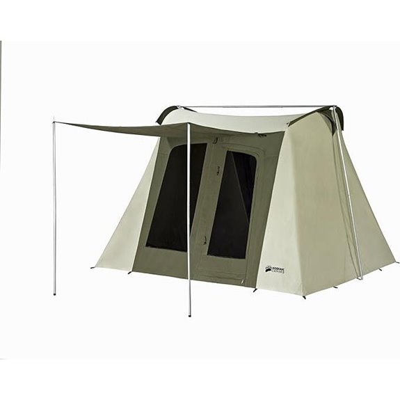 Flex-Bow Deluxe Canvas Camping Tents
