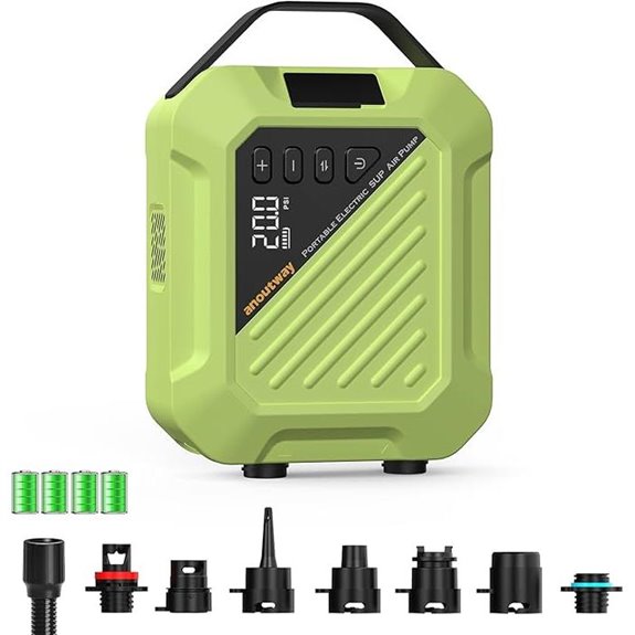 High Pressure Smart SUP Air Pump with Rechargeable Battery