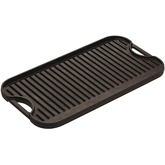 Lodge Reversible Cast Iron Grill/Griddle 20x10.44 Inches