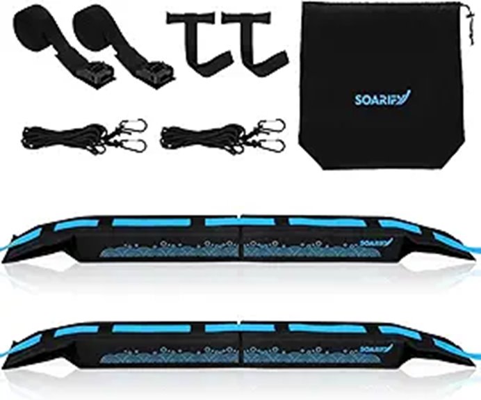 Universal Car Roof Rack with Straps and Storage Bag