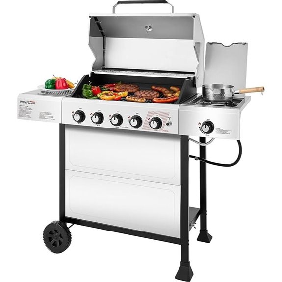 Royal Gourmet 5-Burner Liquid Propane Gas Grill