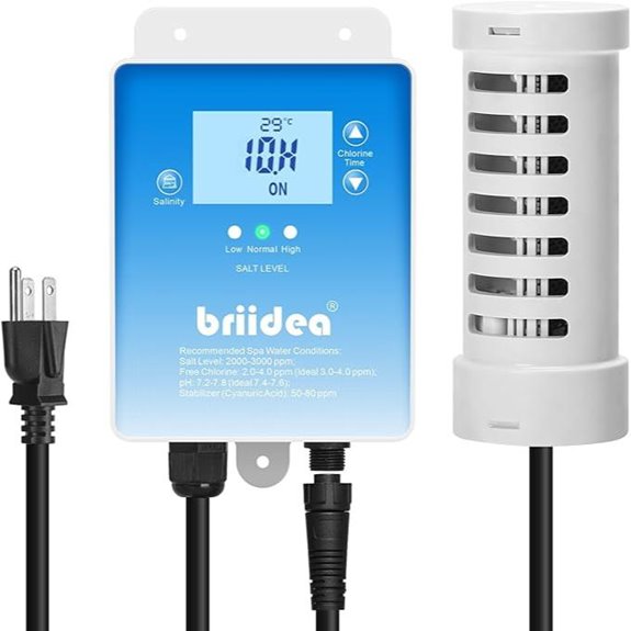 Briidea Salt Chlorine Generator for Hot Tubs & Spas