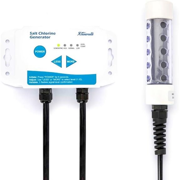 XtremepowerUS Saltwater Chlorine System for Hot Tubs