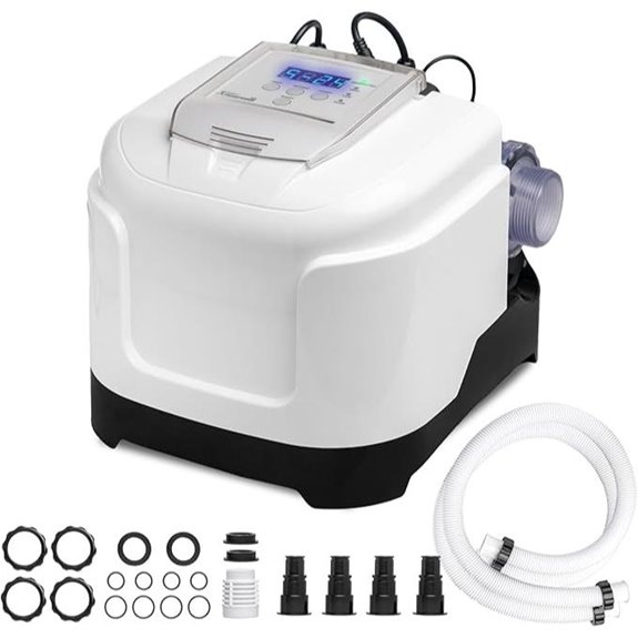 XtremepowerUS Saltwater Pool Chlorinator with Timer
