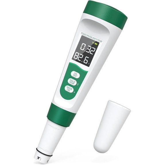 Saltwater Pool & pH 5-in-1 Digital Water Tester