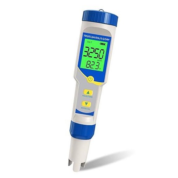 Pool Salt & pH Tester 7-in-1 for Saltwater Pools