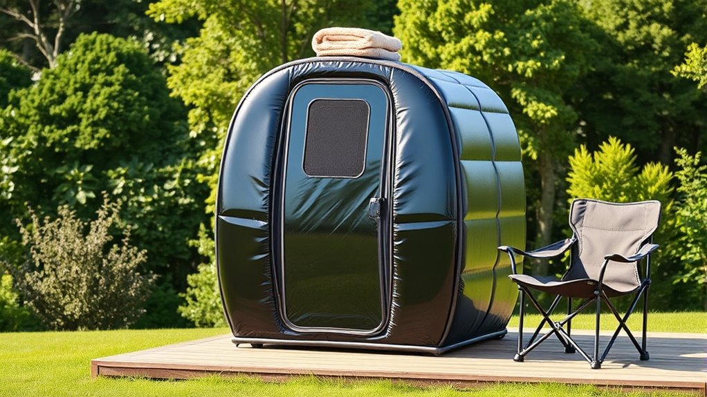 sauna size power safety