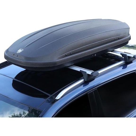 Rooftop Cargo Carrier with Secure Straps & Keys