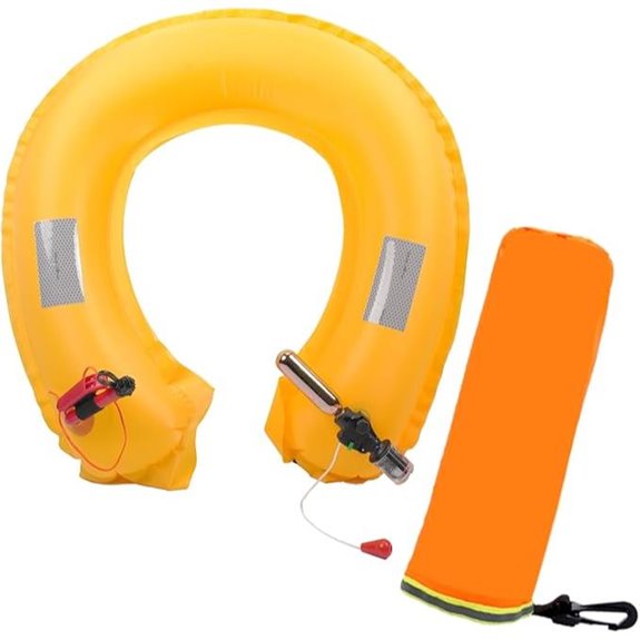 Falling Water Self-Inflating Rescue Lifebuoy